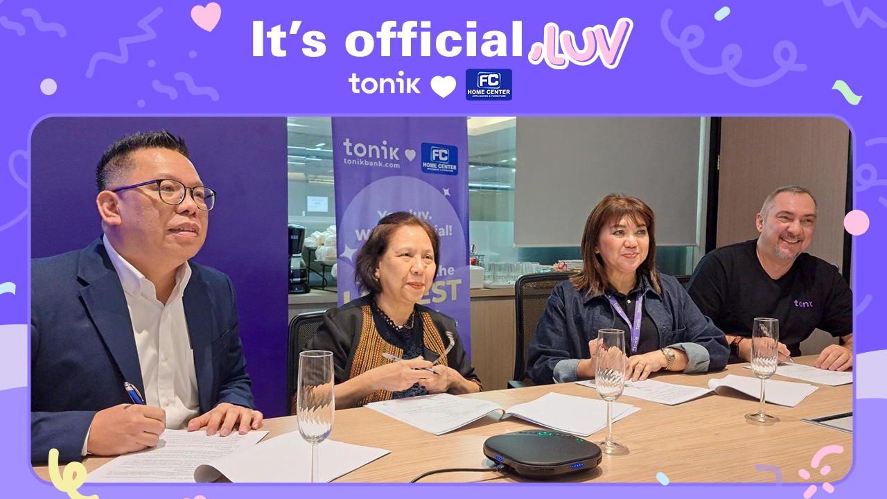Tonik Digital Bank and FC Home Center signs partnership agreement to launch the Shop Installment Loan across FC Home Center's network of stores