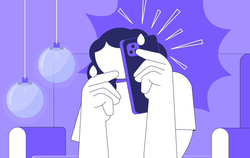 person receiving a call for a hard inquiry