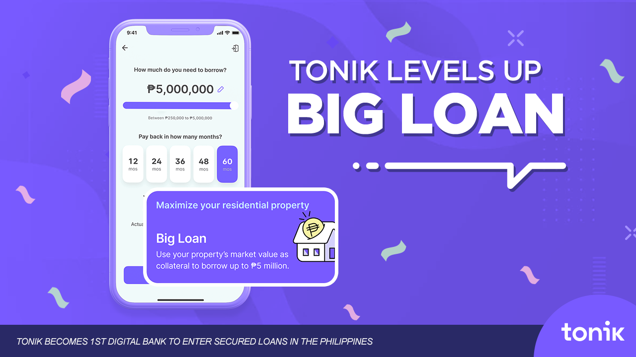 Tonik Levels Up Big Loan 