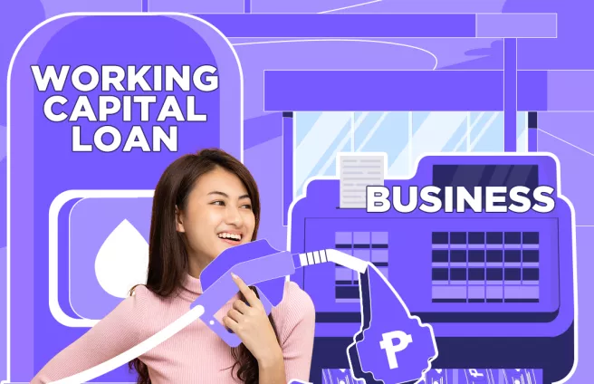 person using working capital loans