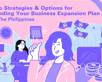 entrepreneur happy that he can explore many ways to fund his business expansion plan