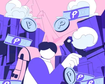  a person finding their way through loan default