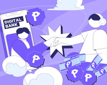 Person receiving an unsecured loan from a lender