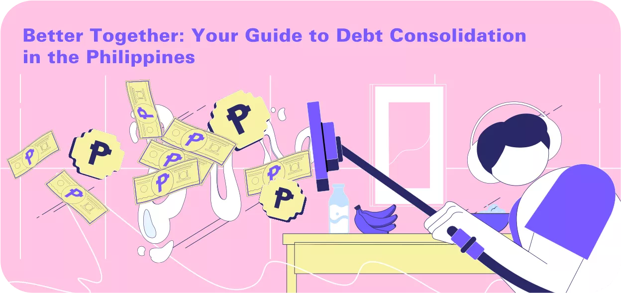 person discovering the benefits of debt consolidation