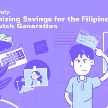 Man thinking hard about how to save money as part of the sandwich generation