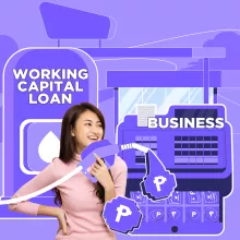 person using working capital loans