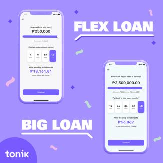 Flex and Big Loan Press Release Art Card